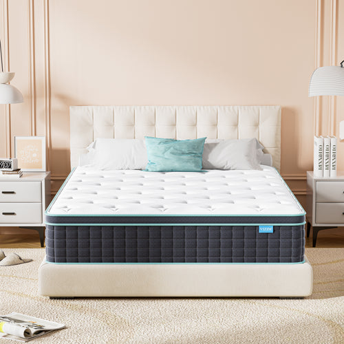 10 Inch Hybrid Mattress for Pressure Relief & Motion Isolation, Full