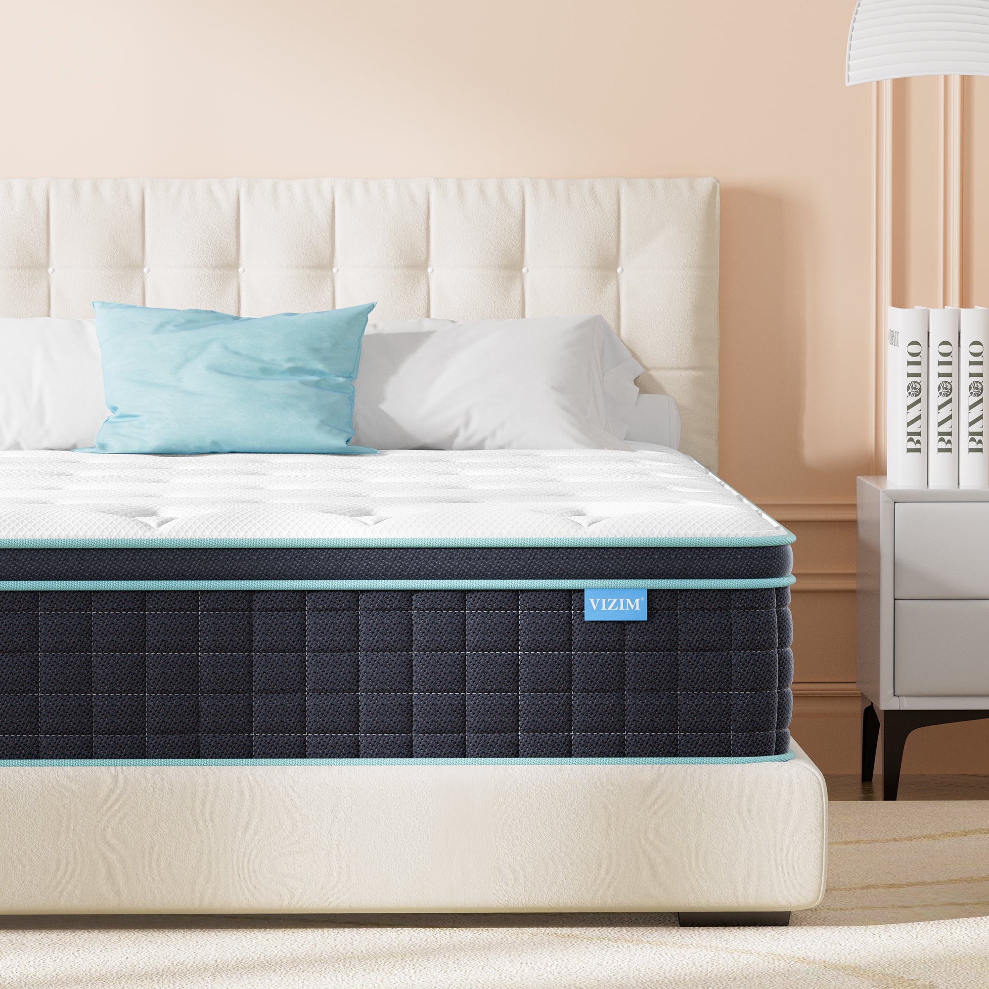 10 Inch Hybrid Mattress for Pressure Relief & Motion Isolation, Full
