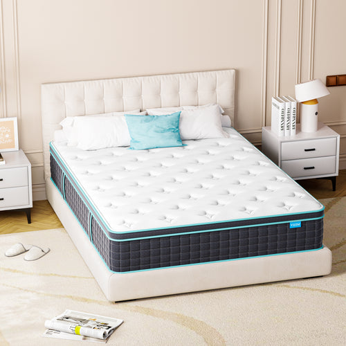 10 Inch Hybrid Mattress for Pressure Relief & Motion Isolation, Full